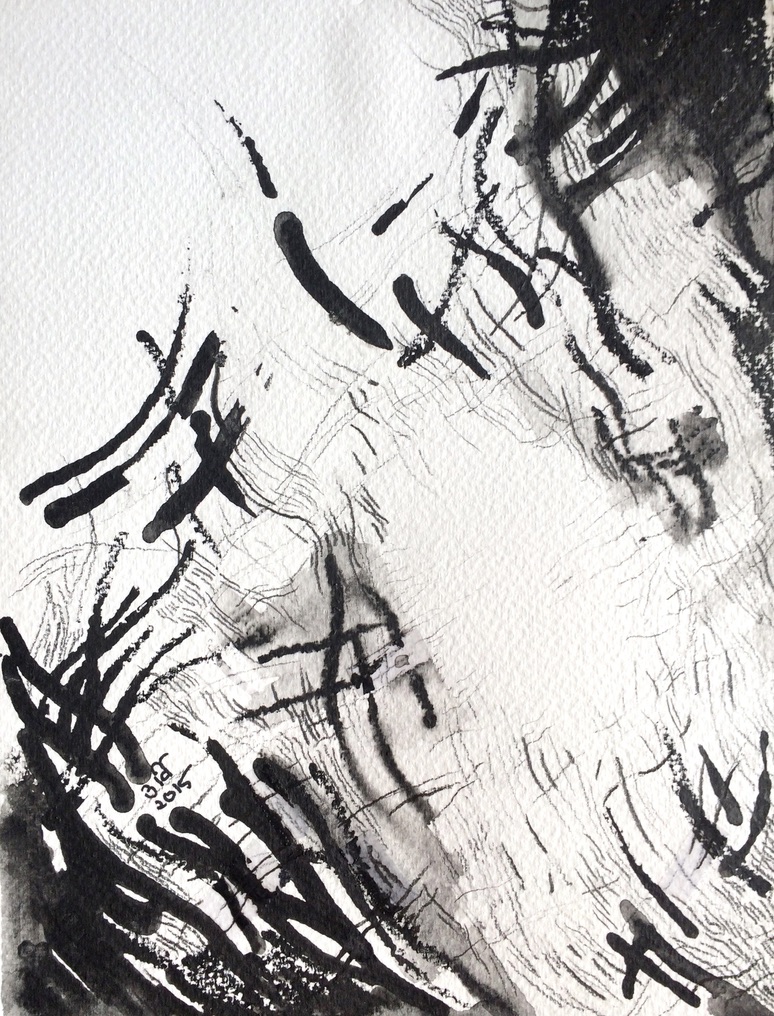 Life's Grey - A series of drawings