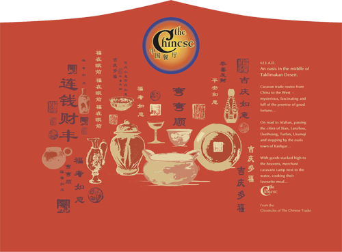 Food Menu for The Chinese