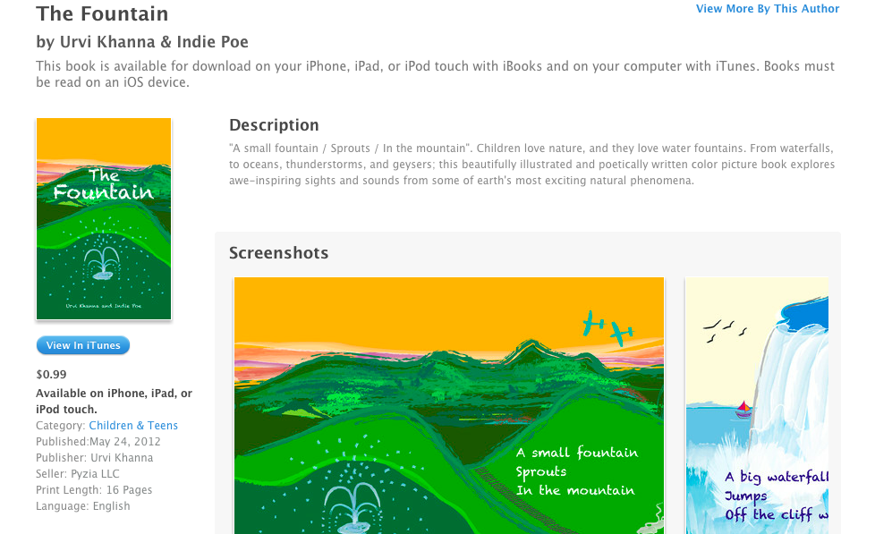 The Fountain - A Picture Book